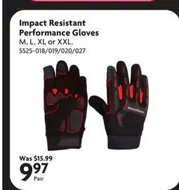 Home Hardware Performance Gloves offer