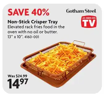 Home Hardware Non-Stick Crisper Tray offer