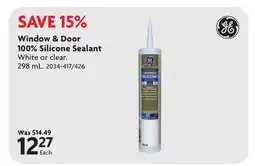 Home Hardware Window & Door 100% Silicone Sealant offer