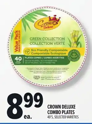 Metro CROWN DELUXE COMBO PLATES offer