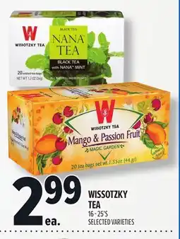 Metro WISSOTZKY TEA offer