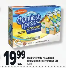 Metro MANISCHEWITZ CHANUKAH HOUSE COOKIE DECORATING KIT offer