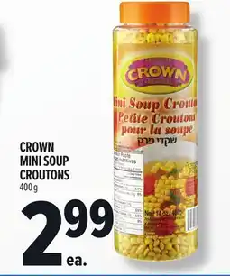 Metro CROWN MINI SOUP CROUTONS offer