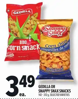 Metro GEDILLA OR SNAPPY SNAX SNACKS offer