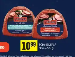 Foodland SCHNEIDERS Hams offer