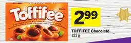 Foodland TOFFIFEE Chocolate offer
