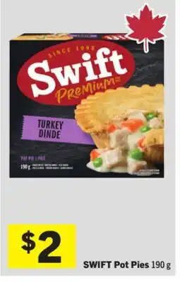 Foodland SWIFT Pot Pies offer