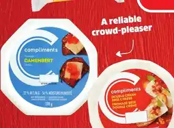 Foodland Compliments Camembert or Brie offer