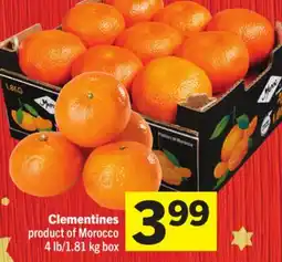 Foodland Clementines offer