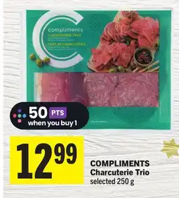 Foodland COMPLIMENTS Charcuterie Trio offer