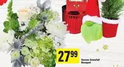 Foodland Serene Snowfall Bouquet offer
