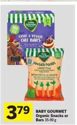 Foodland BABY GOURMET Organic Snacks or Bars offer
