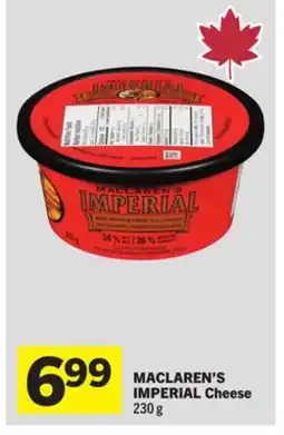 Foodland MACLAREN'S IMPERIAL Cheese offer