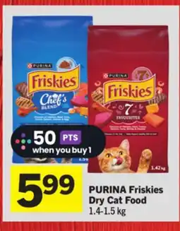 Foodland PURINA Friskies Dry Cat Food offer