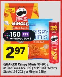 Foodland QUAKER Crispy Minis offer