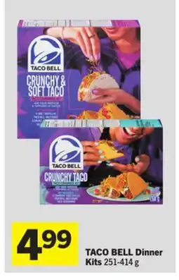 Foodland TACO BELL Dinner Kits offer
