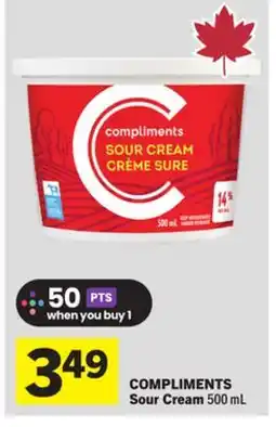 Foodland COMPLIMENTS Sour Cream offer