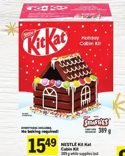 Foodland NESTLÉ Kit Kat Cabin Kit offer