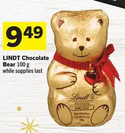 Foodland LINDT Chocolate Bear offer