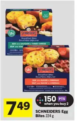 Foodland SCHNEIDERS Egg Bites offer