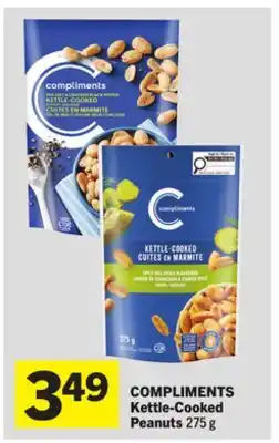 Foodland COMPLIMENTS Kettle-Cooked Peanuts offer