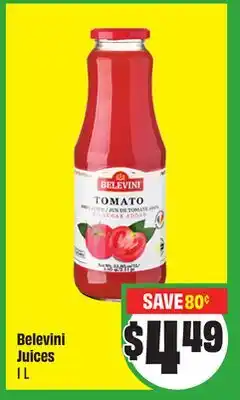 FreshCo Belevini Juices 1 L offer