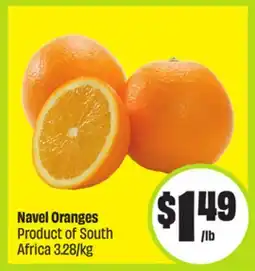 FreshCo Navel Oranges Product of South Africa 3.28/kg offer