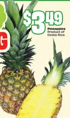 FreshCo Pineapples Product of Costa Rica offer