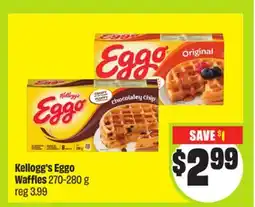 FreshCo Kellogg's Eggo Waffles 270-280 g offer