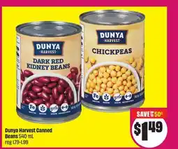 FreshCo Dunya Harvest Canned Beans 540 mL offer