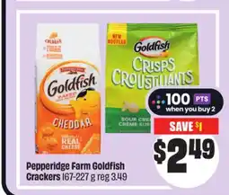 FreshCo Pepperidge Farm Goldfish Crackers 167-227 g offer