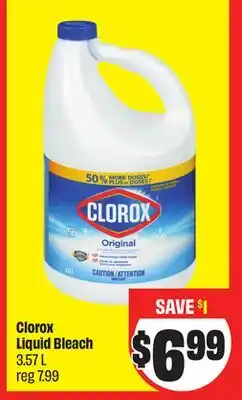 FreshCo Clorox Liquid Bleach 3.57 L offer