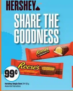 FreshCo Hershey Single Bars 34-58 g Assorted Varieties offer