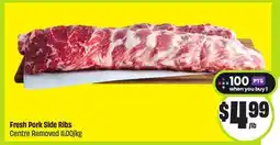FreshCo Fresh Pork Side Ribs Centre Removed 11.00/kg offer