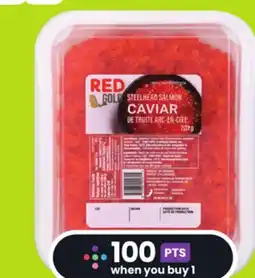 FreshCo Red Gold Steelhead Salmon Frozen Caviar 200 g offer