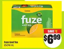 FreshCo Fuze Iced Tea 12x341 ml offer