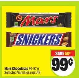 FreshCo Mars Chocolate 30-57 g Selected Varieties offer