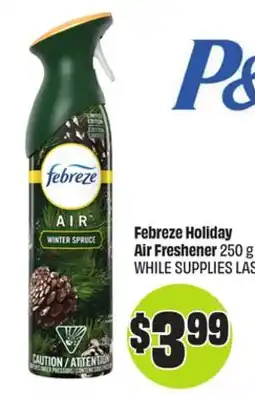 FreshCo Febreze Holiday Air Freshener 250 g offer