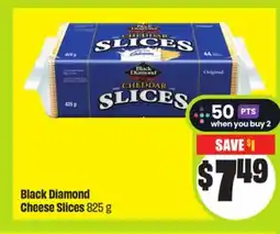 FreshCo Black Diamond Cheese Slices 825 g offer