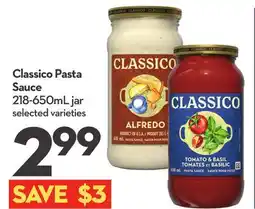 Longo's Classico Pasta Sauce offer