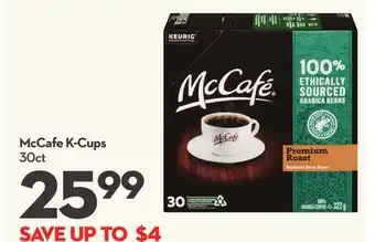 Longo's McCafe K-Cups offer