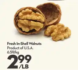 Longo's Fresh In-Shell Walnuts offer