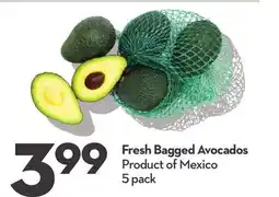 Longo's Fresh Bagged Avocados offer