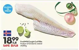Longo's FreshWild Caught Cod Fillet offer