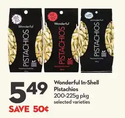 Longo's In-Shell Pistachios offer