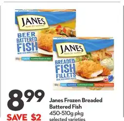 Longo's Janes Frozen Breaded Battered Fish offer
