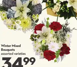 Longo's Winter Mixed Bouquets offer