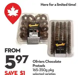 Longo's Chocolate Pretzels offer