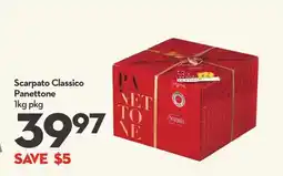 Longo's Scarpato Classico Panettone offer