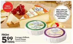 Longo's Fromager d'Affinois French Cheese offer
